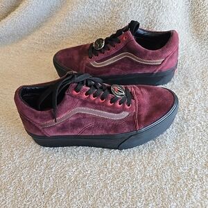 Vans Old Skool Stackform Disney 100 Poison Apple Sneakers Mens 8.5/ Womens 10